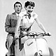 Riding a scooter around Rome