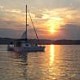 Catamaran sailing